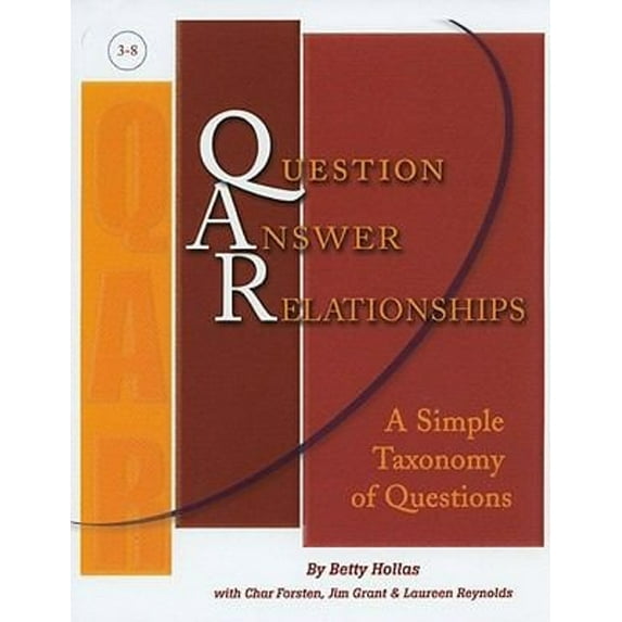 Pre-Owned Question Answer Relationships : A Simple Taxonomy of Questions (Paperback) 9781934026083