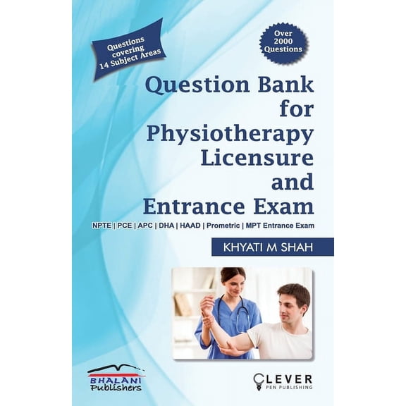 "Question Bank for PHYSIOTHERAPY LICENSURE AND ENTRANCE EXAMS", (Paperback)