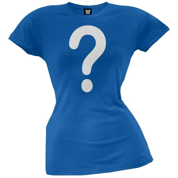 Question Mark Juniors T-Shirt