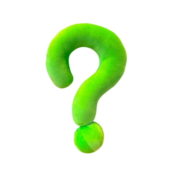 Question Mark Pillows - Plush Toy Pillow for Office Naps, Neck Support Cushion - Perfect Gift for Kids, Teens, and Adults, Comfortable Home & Travel Use