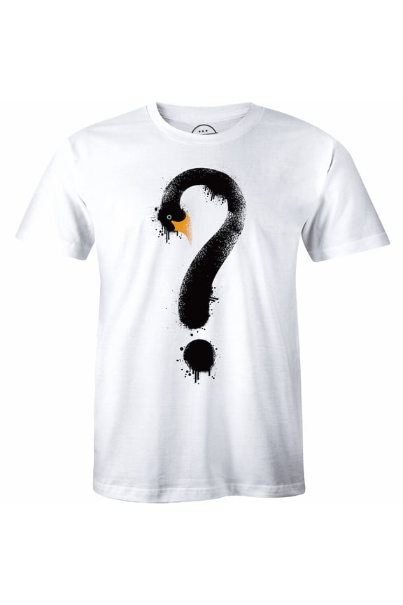 Question Mark - Scary Snake Symbol Short Sleeve Men'S T-Shirt Tee All Size S-5XL