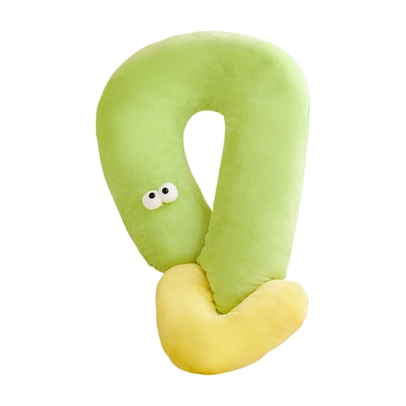 Question Mark Shape Plush Toy for Cat, Pillow And Interactive Rest Toy for Kitty, Indoor Daily Use for Sleep Play And Relax