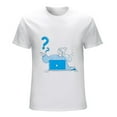 thumbnail image 1 of Question Men’s Graphic T-shirt Vintage Short Sleeve Sport Tee Question XL, 1 of 5