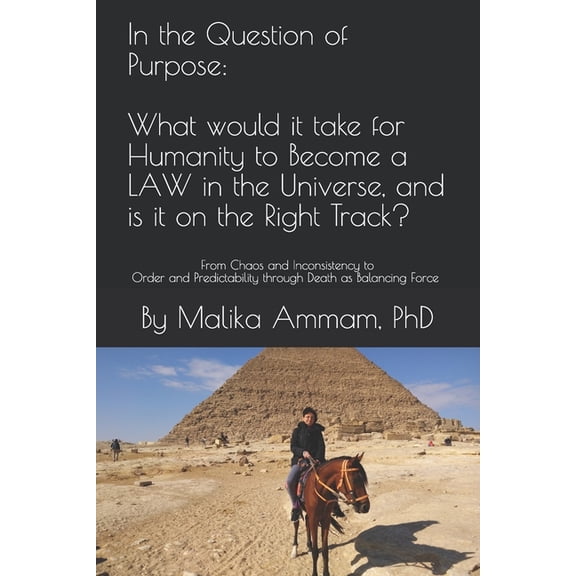 In the Question of Purpose: What would it take for Humanity to Become a LAW in the Universe, and is it on the Right Track?: From Chaos and Inconsistency to Order and Predictability through Death as Ba