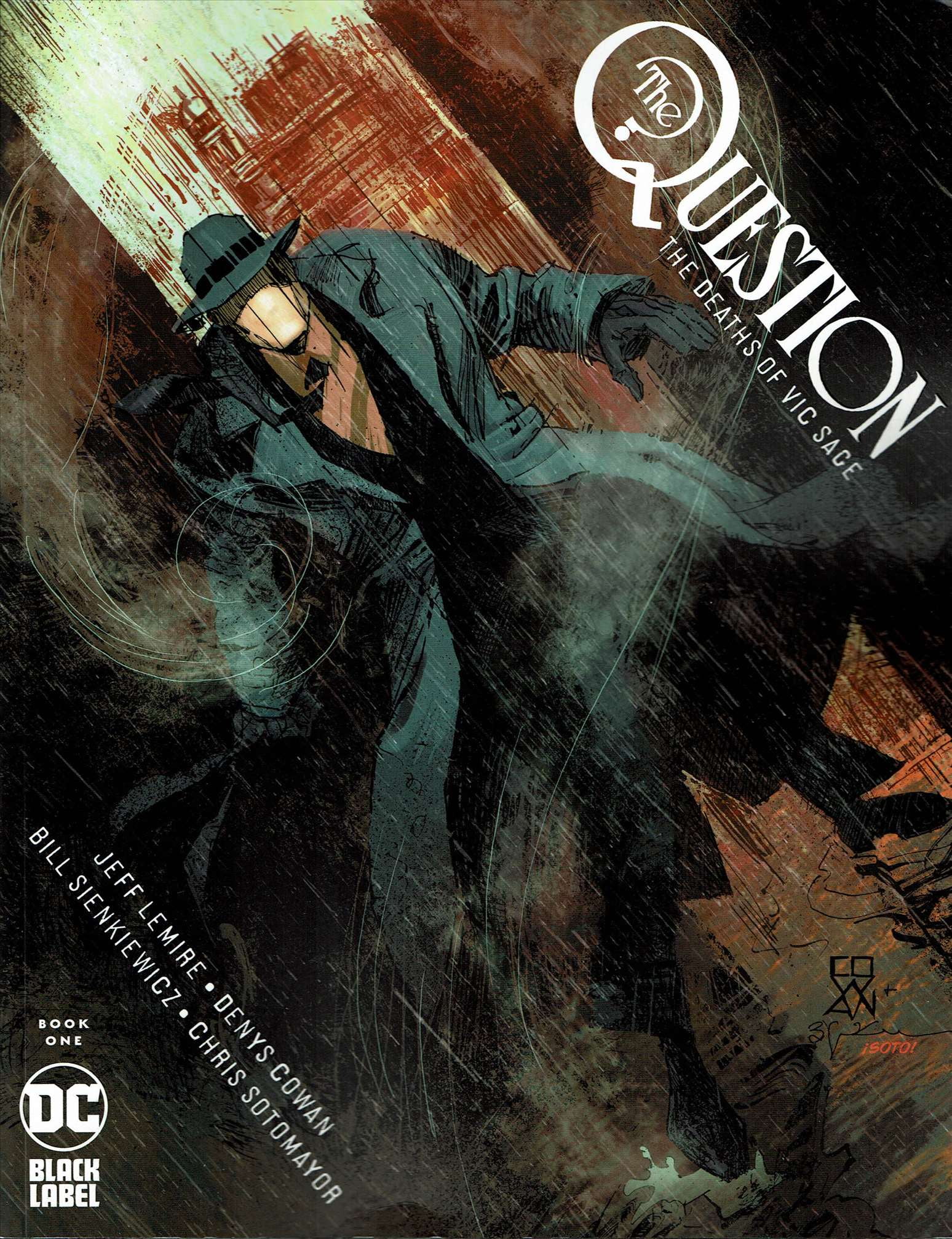 Question, The: The Deaths of Vic Sage #1 VF ; DC Comic Book