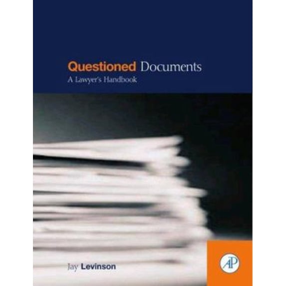 Pre-Owned Questioned Documents: A Lawyer's Handbook, 9780124454903, 0124454909, Hardcover, 1 edition