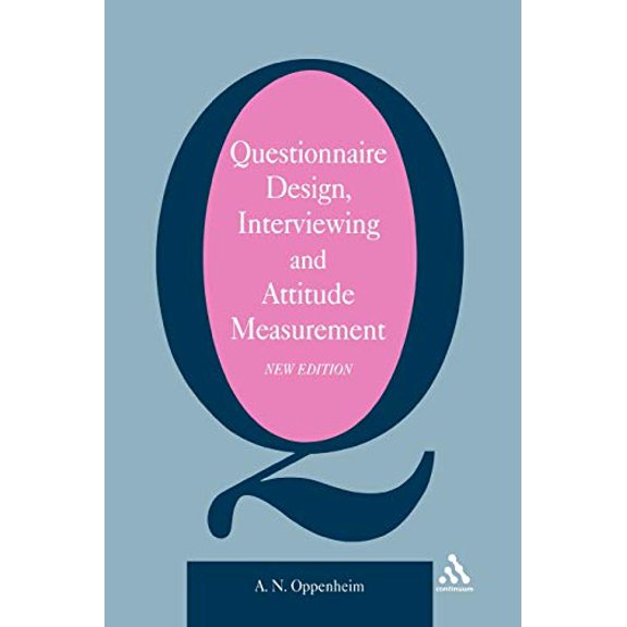 Pre-Owned Questionnaire Design, Interviewing and Attitude Measurement (Paperback) 0826451764 9780826451767