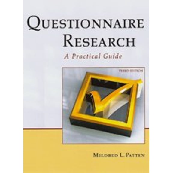 Pre-Owned Questionnaire Research (Paperback) 1884585949 9781884585944