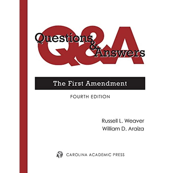 Questions & Answers: The First Amendment (Questions & Answers Series), 9781531022884, 153102288X, Paperback, Fourth edition
