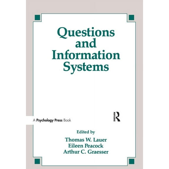 Questions and Information Systems, (Paperback)