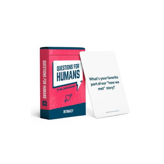 Questions for Humans: Intimacy - 52 Conversation Starters to Help Couples Reconnect, Communicate, and Reignite Intimacy in Their Marriage (Cards)