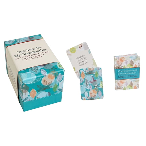 Questions for My Grandmother (Conversation Cards for Kids & Families): 150 Conversation Starters Sharing Memories of a L, (Paperback)