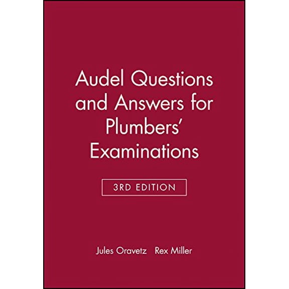 Pre-Owned Questions for Plumbers' Exams 91 Paperback