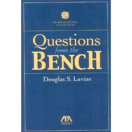 Pre-Owned Questions from the Bench (Paperback) 1590312333 9781590312339