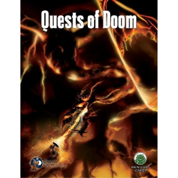 Quests of Doom 1 - Swords & Wizardry Frog God Games (Paperback)