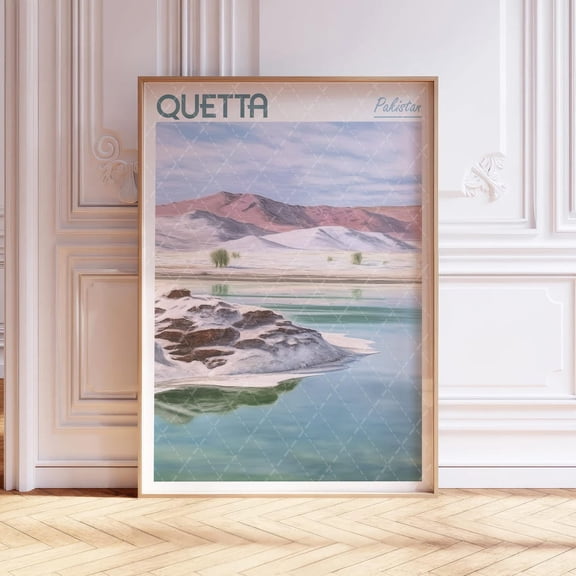 Quetta Pakistan City Travel Wall Art Decor Unframed Paper Print