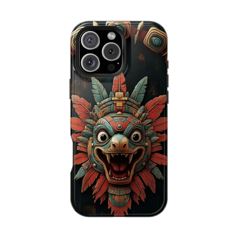Quetzalcoatl Pantheon Aztec Mythology Cultural Inspired Artwork Phone ...