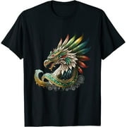 Quetzalcoatl: The Majestic Feathered Serpent of Aztec Mythology - Available in Sizes S-3XL