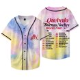 thumbnail image 1 of Quevedo Buenas Noches Tour 2025 Merch Baseball Jacket Tee Women Men V-neck Short Sleeve T-shirts, 1 of 6