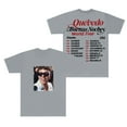 thumbnail image 1 of Quevedo Buenas Noches Tour 2025 Merch T-Shirts Women Men HipHop Crewneck Short Sleeve Tee, 1 of 6