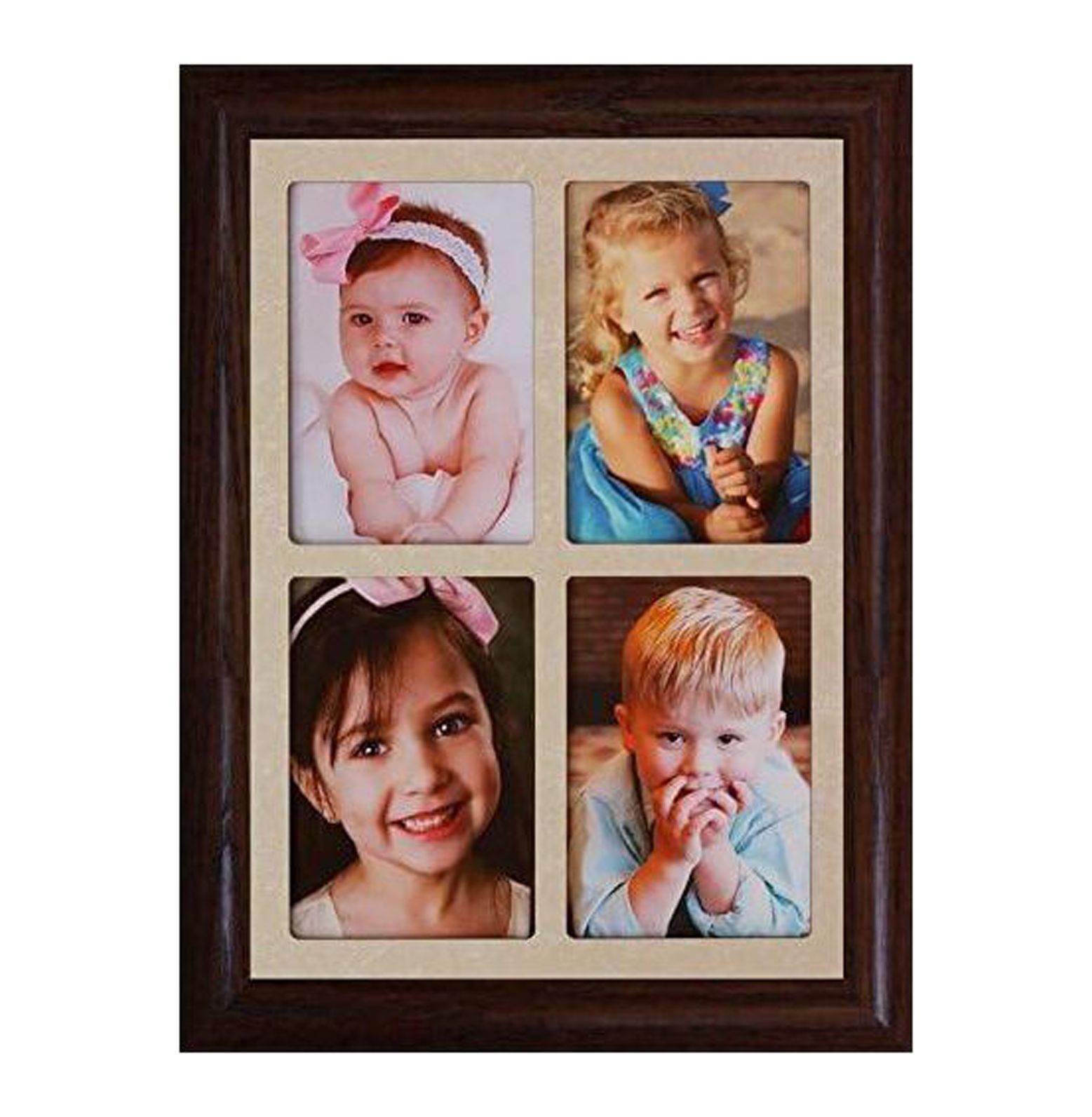 Quexis 2x3 Wallet Window Frame Holds 4Portrait 2"x3" Wallet Photos