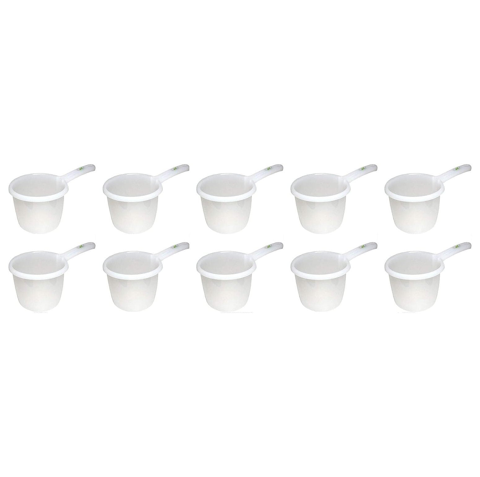 Quexis 3042, Lot of 10 Japanese Plastic Water Ladles Bath Ladle Dipper