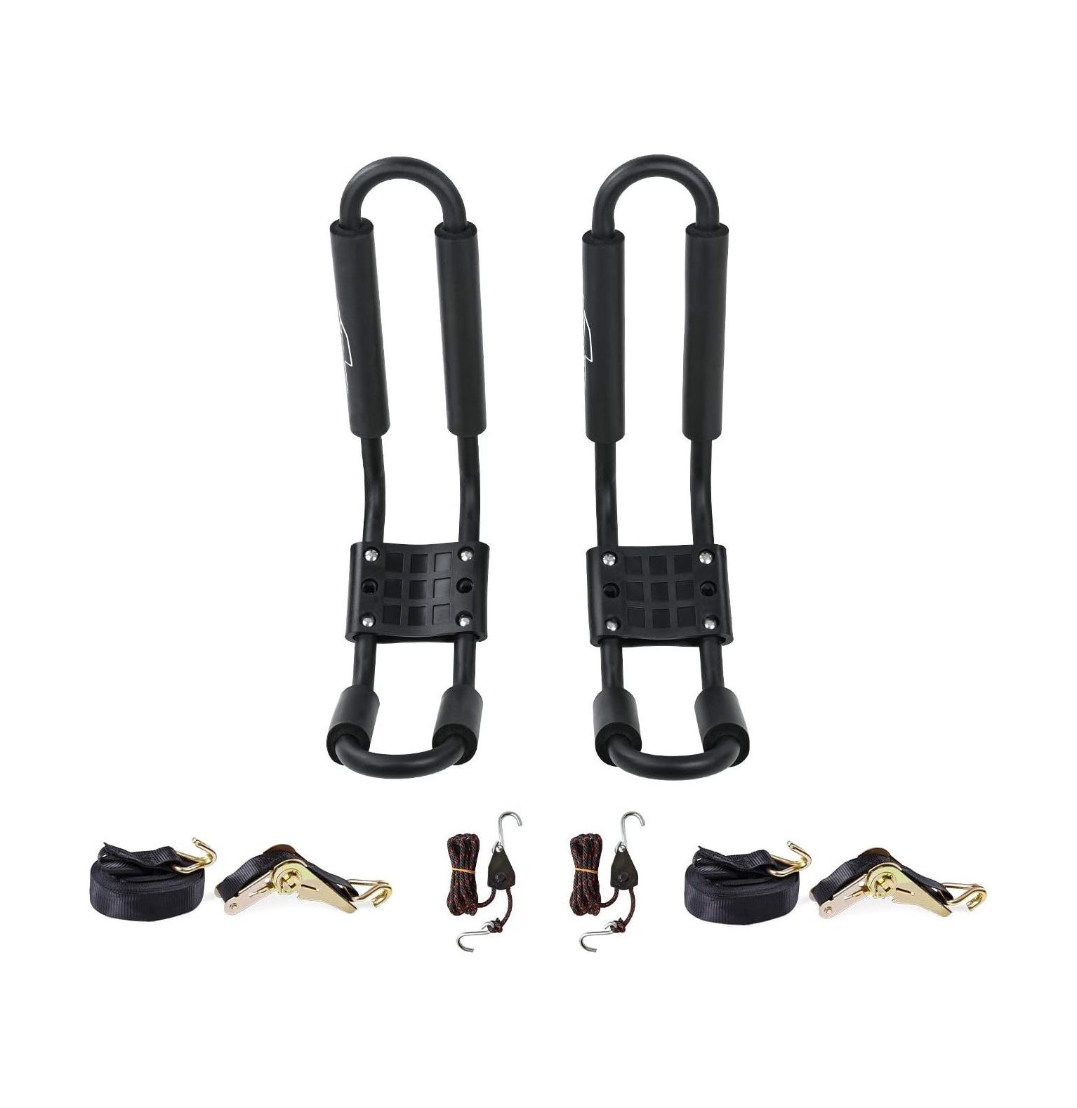 Quexis JBar Rack for Kayak Canoe Boat Carrier Roof Top Mount on Car