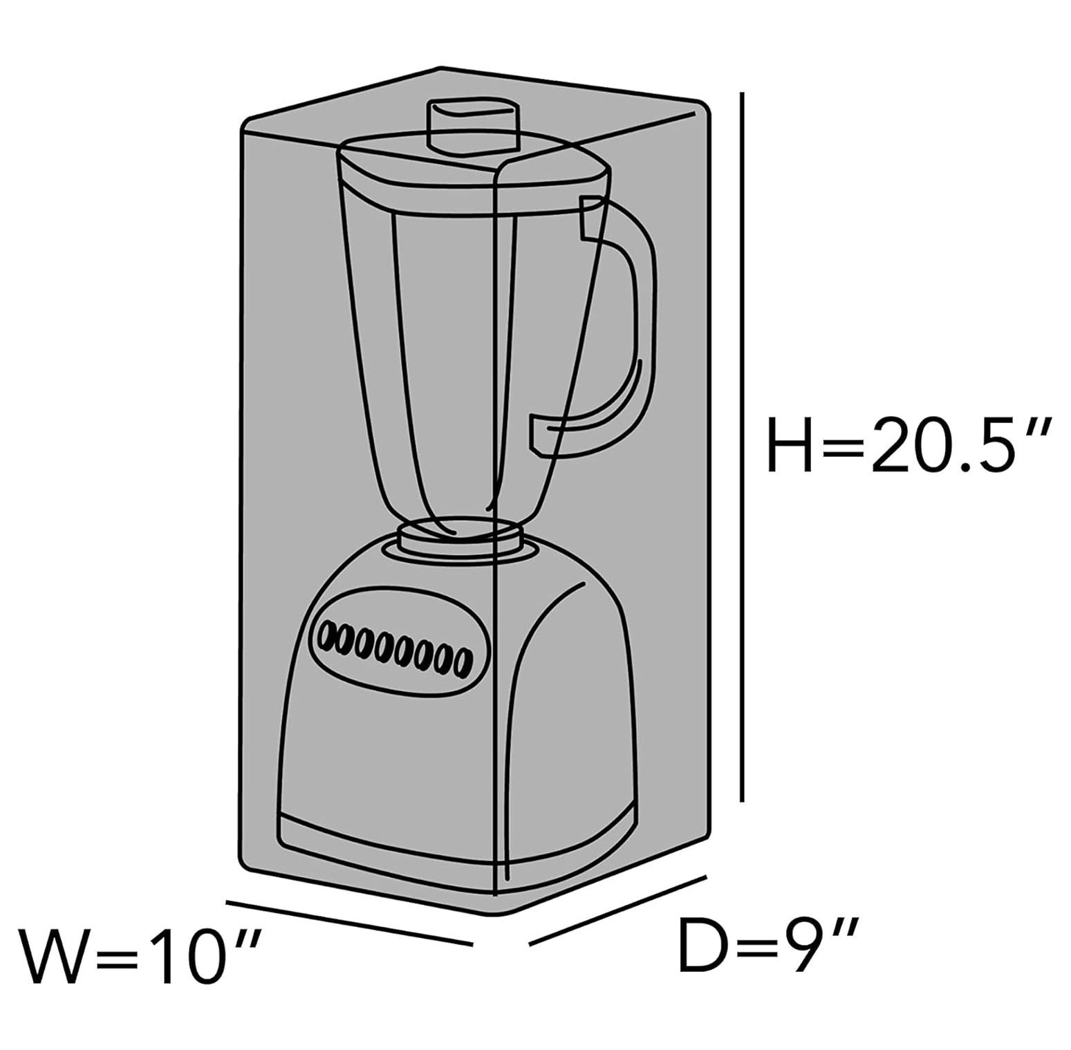 Quexis Keepsakes Blender Cover Dust Protection Stain Resistant