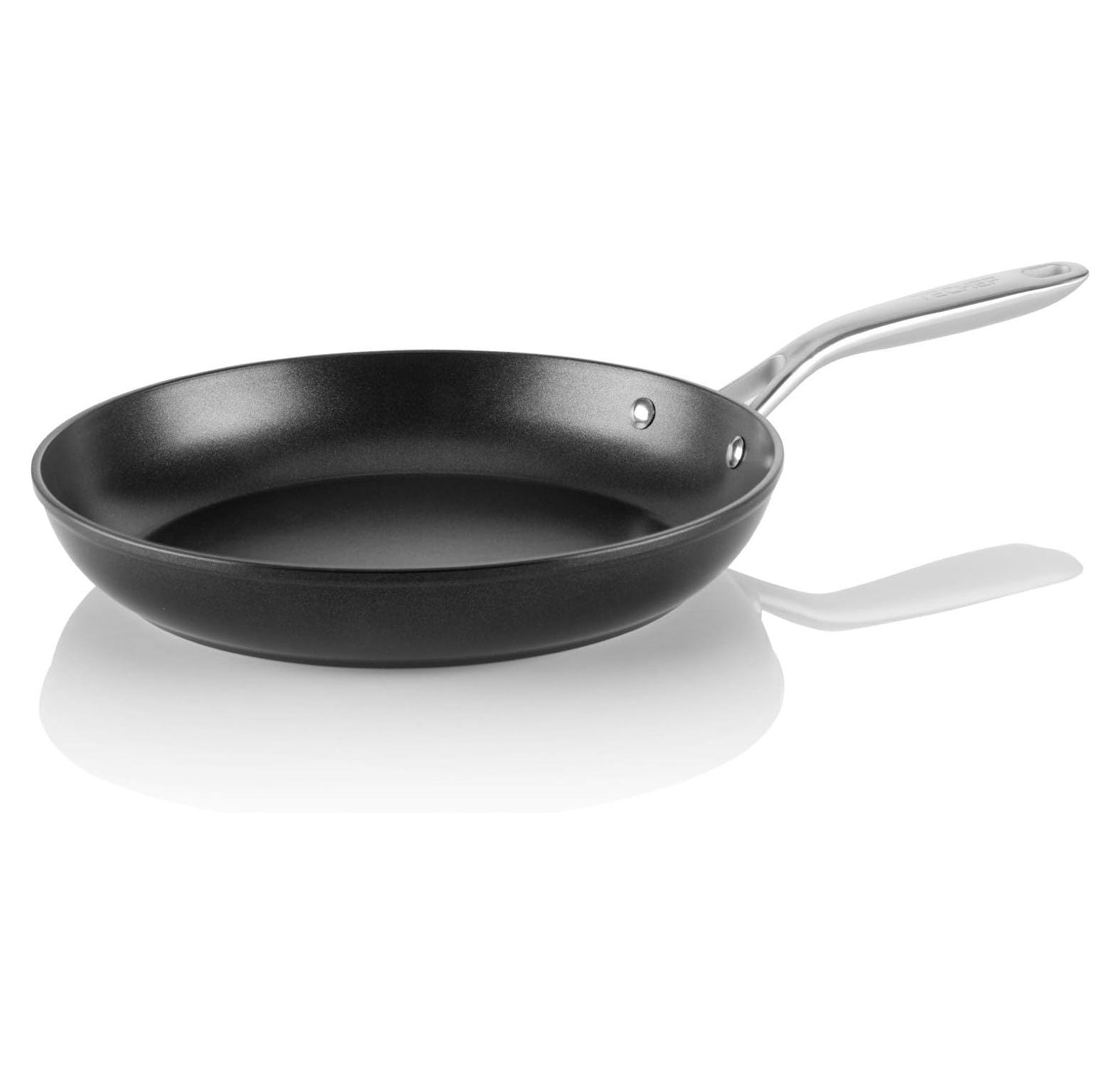 Quexis Onyx Collection 12Inch Nonstick Frying Pan Skillet, PFOAFree, Dishwasher Oven Safe