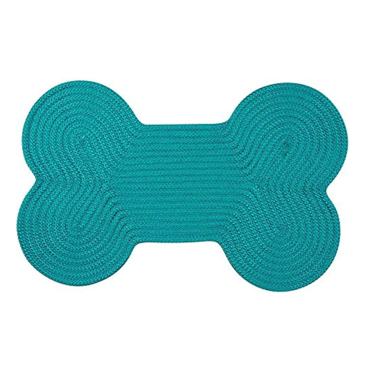 Quexis Scatter Rug, 18 by 30Inch, Turquoise