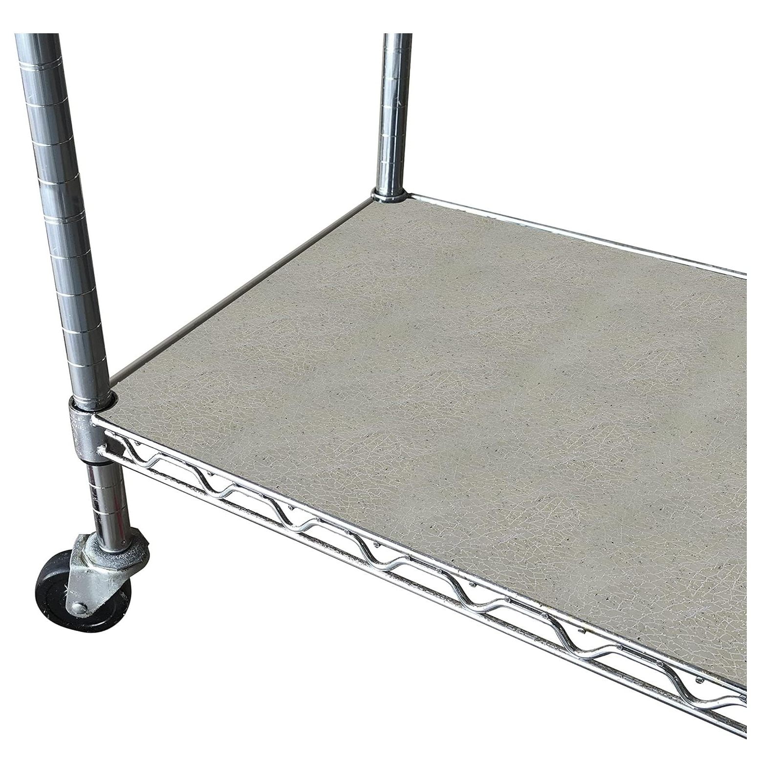 Quexis Shelf Liner Set for Wire Shelving Units 4 Pack, 18 Inches x 48