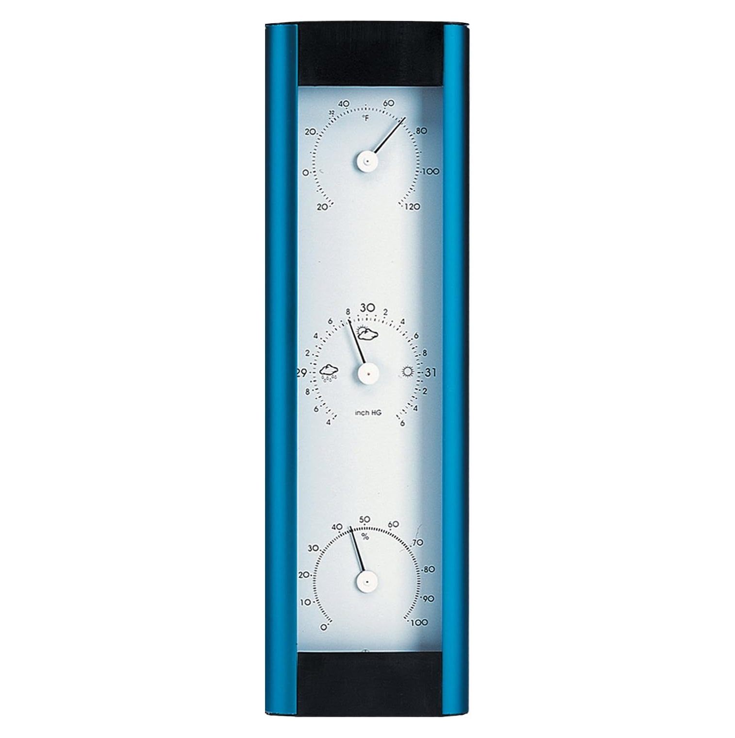 Quexis Weather Station Analog Barometer, Thermometer, Hygrometer to