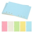 Qugx 2 Sets Of Wide Ruled Loose Leaf Notebook Paper Binder Filler Paper