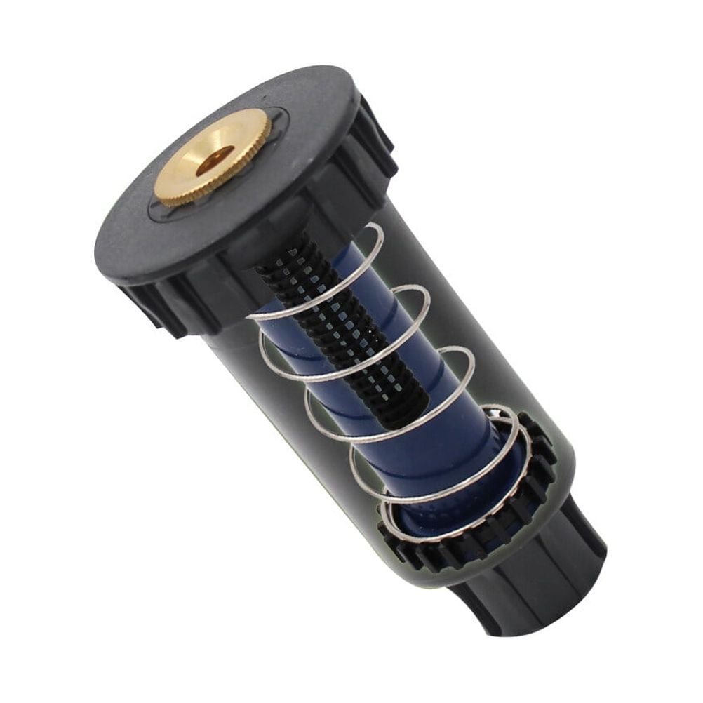 BESTONZON Water Spray Nozzle Pop-Up Sprinklers ABS 3PCS for Lawn Yard Garden Black