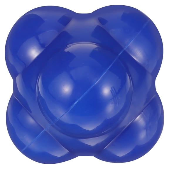 BESTONZON Reaction Time Training Test Game Silicone Reaction Ball Blue 1Set