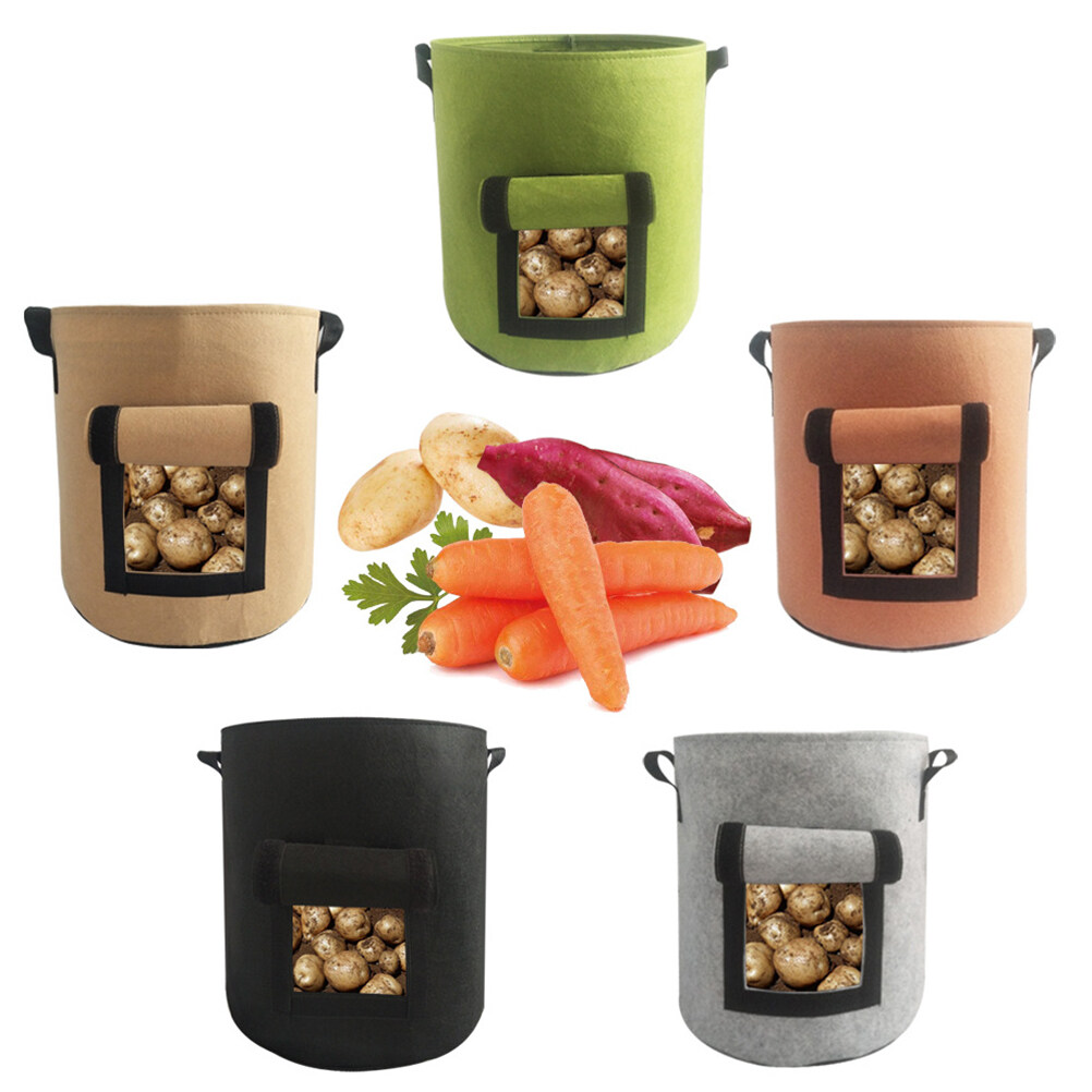 Qugx Sweet Potato Planting Pouch Peanut Planting Bag Plant Growing Bag