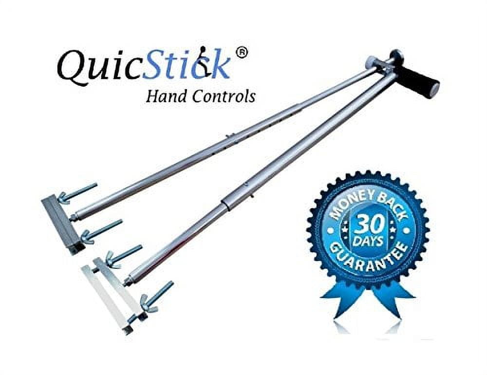 QuicStick Hand Controls Disabled Driving Handicap Aid Equipment