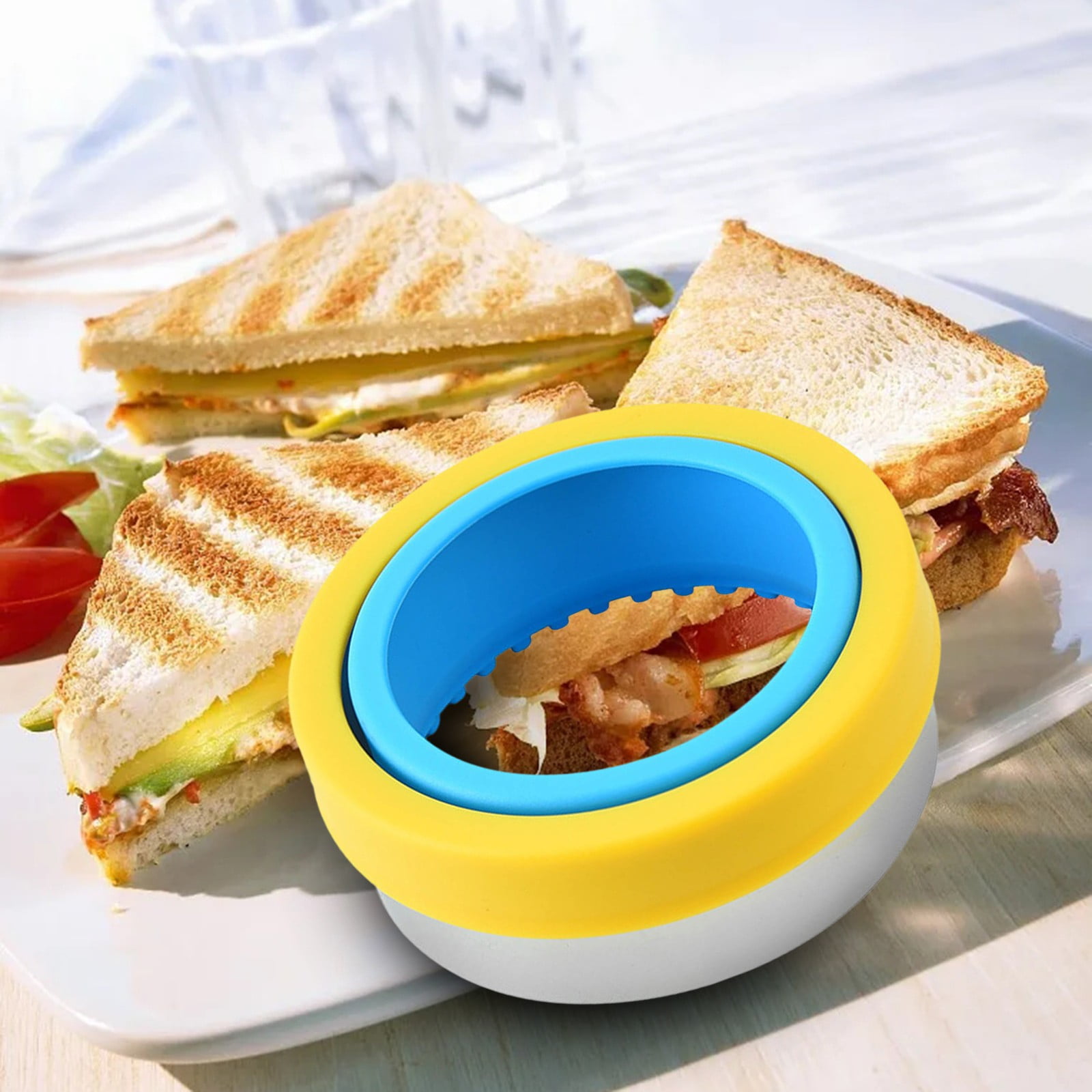 Quiche Butter Mould Wedding CelebrationSandwich Cutter And Sealer Set