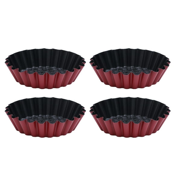 Quiche Tart Mini Removable Baking Dish Pans Bottom Deep 9 Inch Bottoms Shells