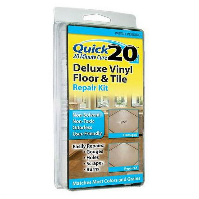 Quick 20 Vinyl Floor & Tile Repair Kit by Liquid Leather