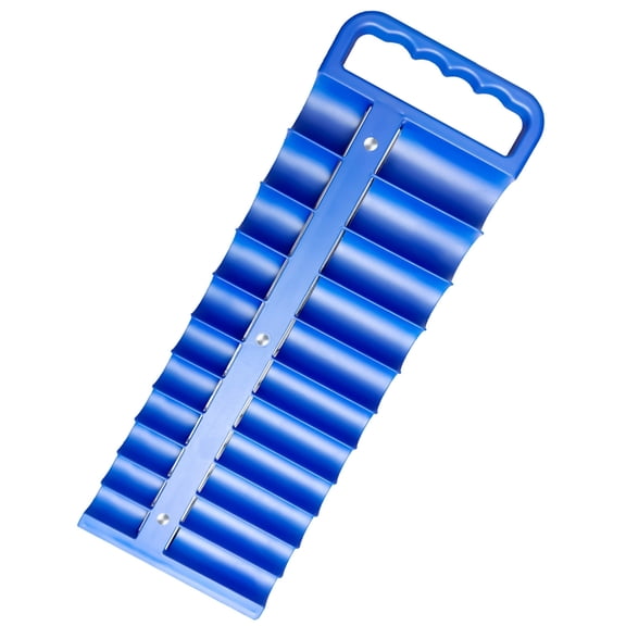 Quick Access Magnetic Socket Storage Organizers Case Durability Construction Tool Holder For 1/2inch / 3/8 /1/4 Drive