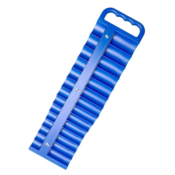 Quick Access Magnetic Socket Storage Organizers Case Durability Construction Tool Holder For 1/2inch / 3/8 /1/4 Drive