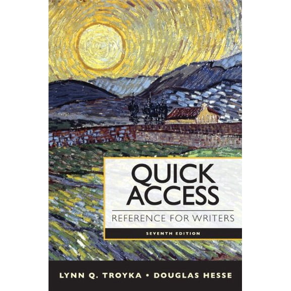 Pre-Owned Quick Access Reference for Writers with New Mycomplab with Etext -- Access Card Package