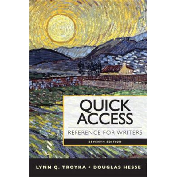 Pre-Owned Quick Access: Reference for Writers + New Mycomplab Student Access Code Card (Unknown) 0321846184 9780321846181