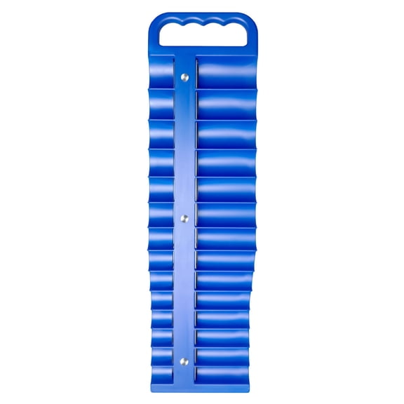 Quick Access Socket Storage Organizers Case Durability Plastic Construction Tool Holder For 1/2inch / 3/8 /1/4 Drive