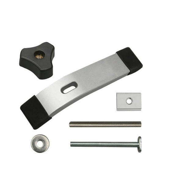 Quick Acting Hold Down Clamp T-Slot T-Track Clamp Set for Woodworking