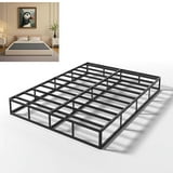 Quick Assembly Box Spring Mattress Foundation, Heavy Duty Metal Frame ...