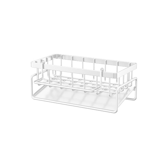 Quick Assembly Kitchen Sink Rack Rustproof Metal Dish Drying Rack With High Capacity Storage Space