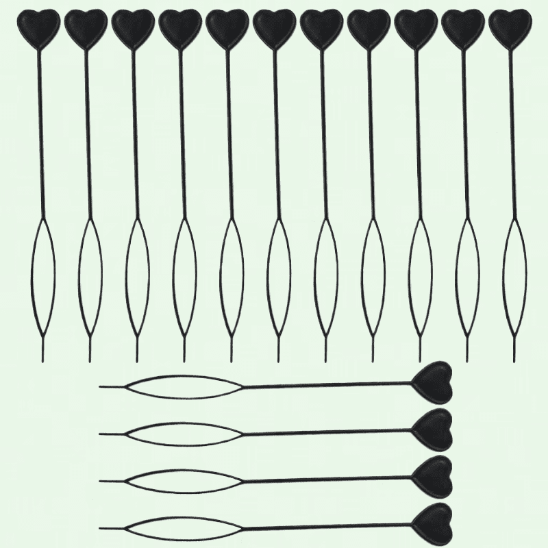 Quick Beader for Loading Beads, Hair Braids Beader Tool, Plastic Kids Girls Hair Stringer Tail