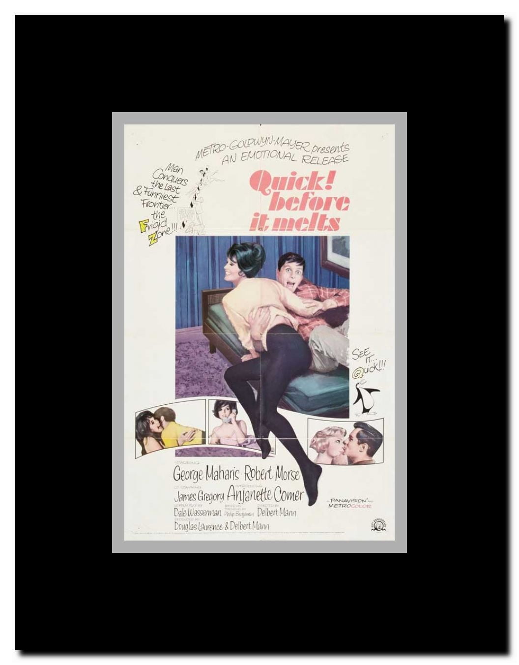 Quick Before It Melts Framed Movie Poster